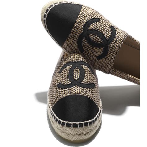 chanel espadrilles black friday|chanel espadrilles all black.